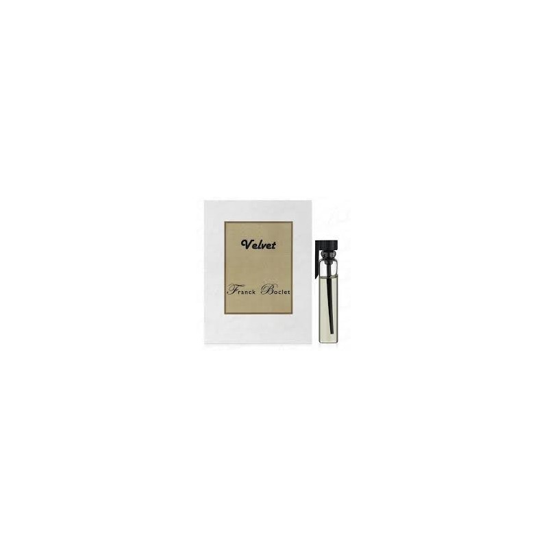 Franck Boclet Velvet 1.5ml 0.05 fl. oz. offizielle Parfümprobe