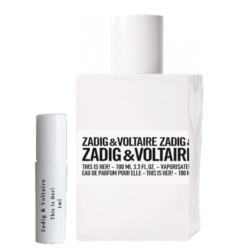 Zadig & Voltaire This is Her 1ml Parfümproben