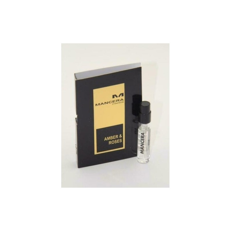 Mancera AMBER AND ROSES 2ml 0.06 fl. oz. offizielle Parfümproben