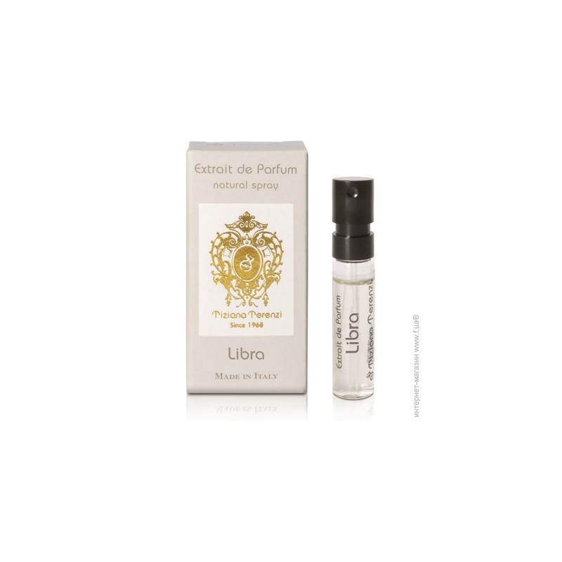 TIZIANA TERENZI Libra Extrait de parfum 0,05 OZ 1,5 ML offizielle Parfümprobe