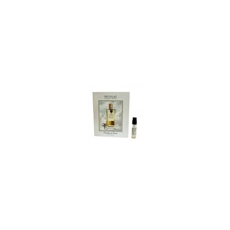 offizielle Parfümproben von Nicolai Poudre de Musc Duft 1,8 ml 0,07 oz.