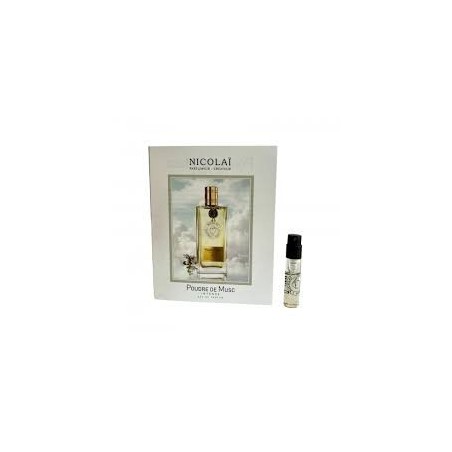 offizielle Parfümproben von Nicolai Poudre de Musc Duft 1,8 ml 0,07 oz.