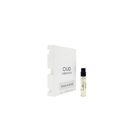 offizielle Parfümprobe von Roos & Roos Oud Vibration 2ml 0,06 Unzen.