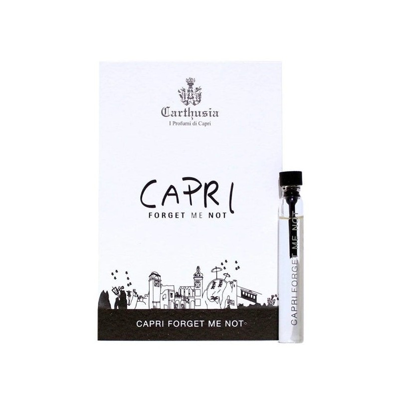 offizielle Parfümprobe von Carthusia Capri Forget Me Not Größe 2ml 0.06 oz. Parfüm-Tester