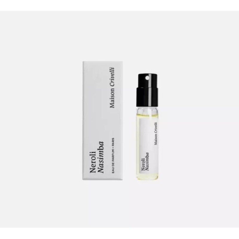 offizielle parfümprobe Maison Crivelli Neroli Nasimba 1,5ml 0,05 fl.oz.