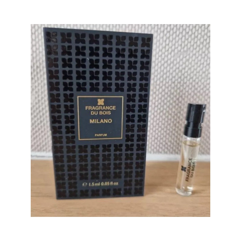 Fragrance Du Bois Milano 1.5ml 0,05 fl. oz. offizielle Duftmuster Parfüm Tester
