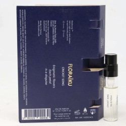 플로라이쿠 크리켓 송 향수의 공식 향수 샘플 1.5ml 0.05 fl.oz.