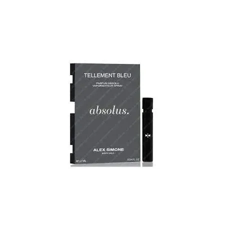 Alex Simone Tellement Bleu Parfum Absolu 1.2ml 0.04 fl. oz. offizielle Parfüm-Proben Parfüm-Tester