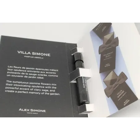 Alex Simone Villa Simone Parfum Absolu 1.2ml 0.04 fl. oz. offizielle Parfüm-Proben Parfüm-Tester