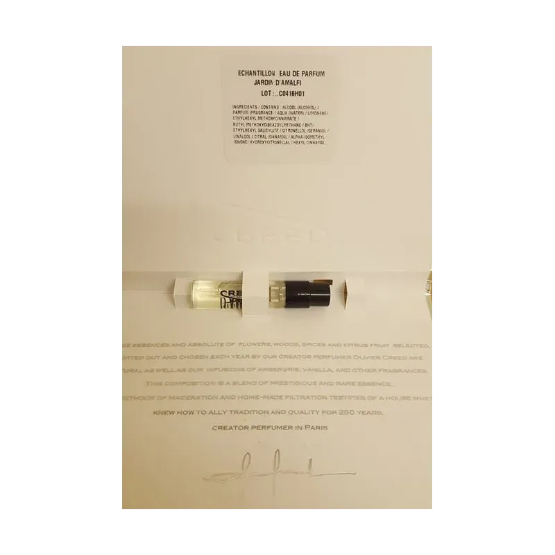 Creed Jardin d Amalfi offizielle Parfümprobe 2.5ml